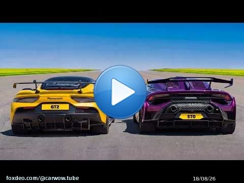 V10 v Turbo V6: Lamborghini v Maserati DRAG RACE