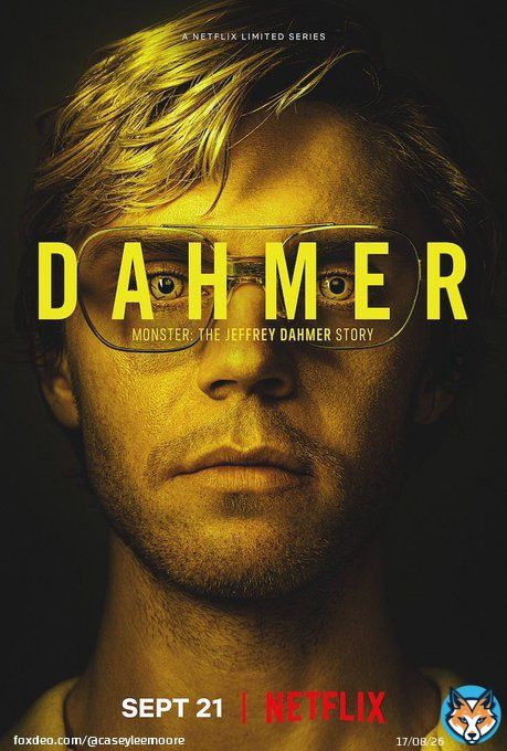 I know the history of Jeffrey Dahmer pretty well but this show on Netflix is still disturbing as hell. Evan Peters is phenomenal. #DahmerNetflix #EvanPeters