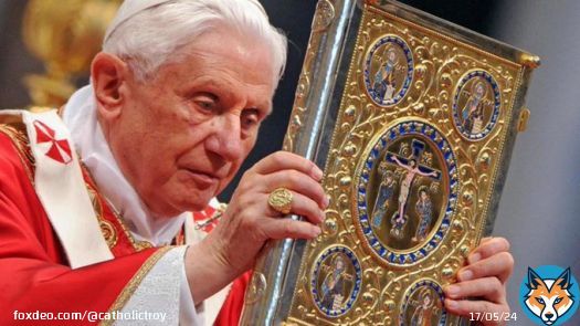 I was anti-Catholic Protestant for 25 years, but discovered that Jesus established His Church in the 1st century, which is the Catholic Church. Pope Emeritus Benedict XVI was instrumental in my conversion.   Please pray for him!   #PopeBenedictXVI #PopeBenedict #Catholic