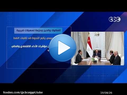 الصكوك والدين وحزمة تسهيلات ضريبية.. الرئيس السيسي يتابع التحوط ضد تقلبات النفط