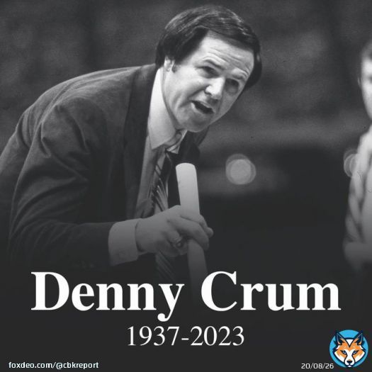 RIP to legendary Louisville head coach Denny Crum