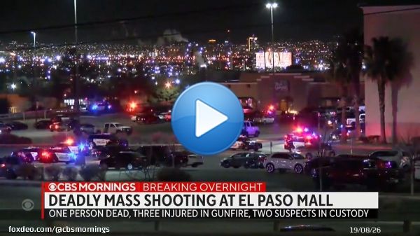 One person was killed and three more are in critical condition after a shooting in an El Paso, Texas mall food court.  Witnesses say they fled the scene, some taking cover in the bathroom, after two people allegedly got into an argument before one ofthem pulled out a gun.