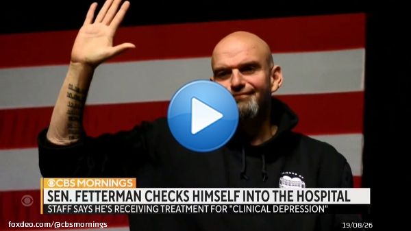 Senator John Fetterman has admitted himself into Walter Reed Medical Center to receive treatment for clinical depression, based on a recommendation from the attending physician of Congress, reports @MacFarlaneNews.