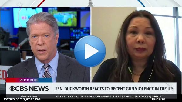 In the wake of the deadly bank shooting in Louisville, Sen. Tammy Duckworth (D-IL) calls for an assault weapons ban, pointing voters to GOP legislators.  'Ask them why they continue to put the well-being of the NRA and gun manufacturers over the welll-being of...your families.'