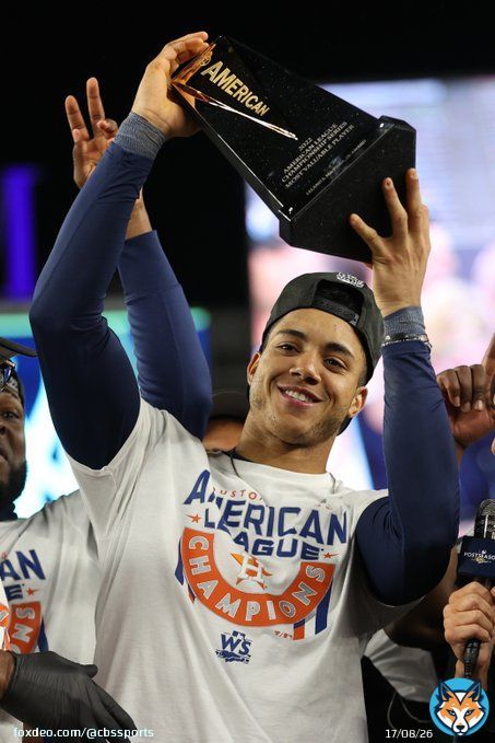 Jeremy Pe&ntilde;a was asked to step in at shortstop for Carlos Correa as a 25-year-old rookie  Gold Glove (first ever by rookie SS) 22 HR in regular season .345 BA | 4 HR | 8 RBI in playoffs ALCS & WS MVP World Series Champion  Safe to say he was up for the challenge