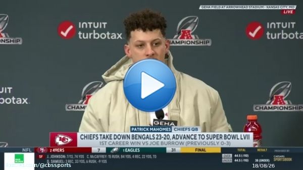 'The Mayor came at me, man'  - Patrick Mahomes on Cincinnati Mayor trash-talking Chiefs  : @CBSSportsHQ