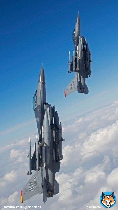 F16 high angle climb. Probably fairly brief.    credit World of Fighter Jets