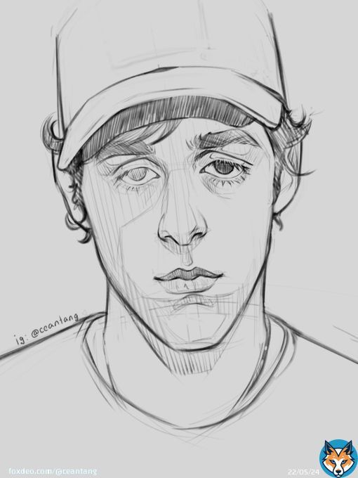 (test tweet) Evgeni Malkin sketch. Nothing to do with Ron Hextall, Patrick Kane, or #NJDevils  but these words are trending and I just want to see what will happen with my impressions
