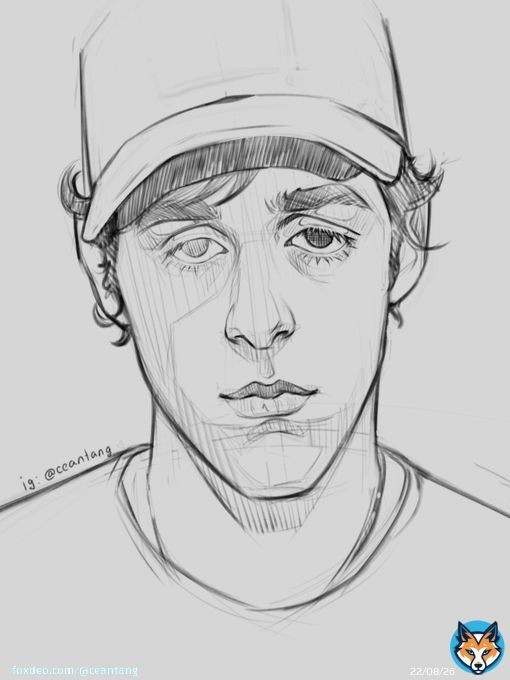 (test tweet) Evgeni Malkin sketch. Nothing to do with Ron Hextall, Patrick Kane, or #NJDevils  but these words are trending and I just want to see what will happen with my impressions