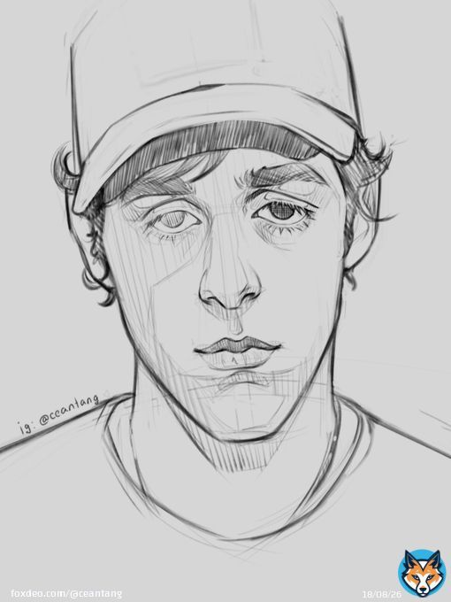 (test tweet) Evgeni Malkin sketch. Nothing to do with Ron Hextall, Patrick Kane, or #NJDevils  but these words are trending and I just want to see what will happen with my impressions