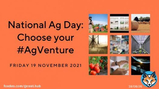 This #AgDayAU celebrate the many fulfilling career opportunities on offer in #agriculture. It's time to choose your #AgVenture. Find out more about National Ag Day here   & learn about CEAT's ag education initiative here
