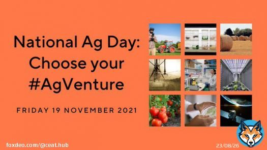 This #AgDayAU celebrate the many fulfilling career opportunities on offer in #agriculture. It's time to choose your #AgVenture. Find out more about National Ag Day here   & learn about CEAT's ag education initiative here