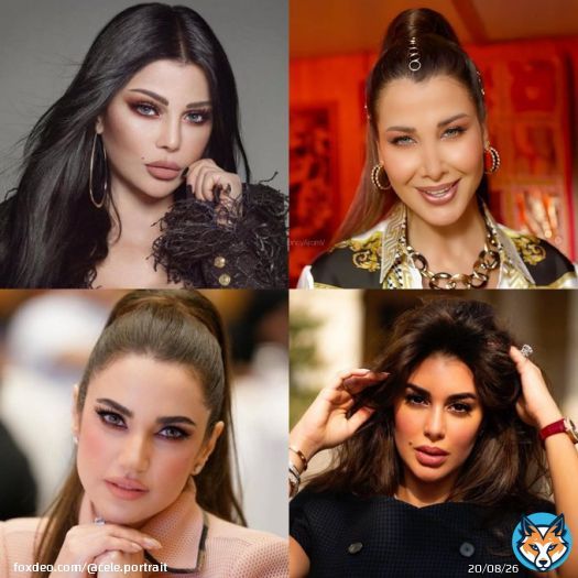 قائمة أجمل النساء في العالم العربي ضمت #هيفاء_وهبي #نانسي_عجرم #ياسمين_صبري #درة_زروق حسب موقع رانكر الأمريكي  @NancyAjram @HaifaWehbe @dorra_zarrouk @yasminesabri #CelebritiesPortrait