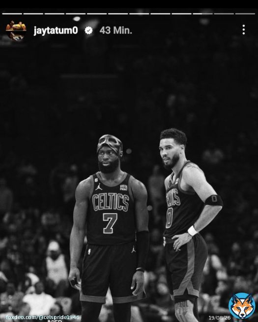 Jayson Tatum IG story #jays #BleedGreen