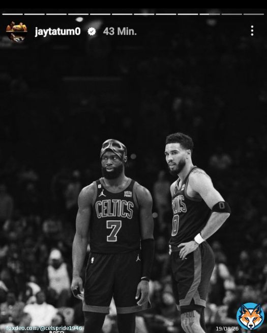 Jayson Tatum IG story #jays #BleedGreen