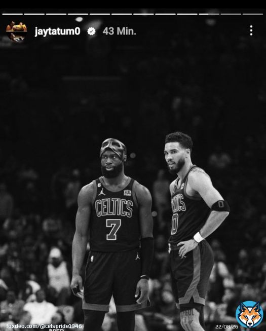Jayson Tatum IG story #jays #BleedGreen