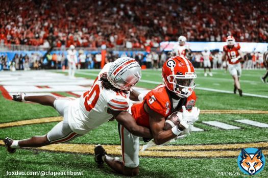 WHAT. A. GAME.   #GoDawgs | #CFAPeachBowl