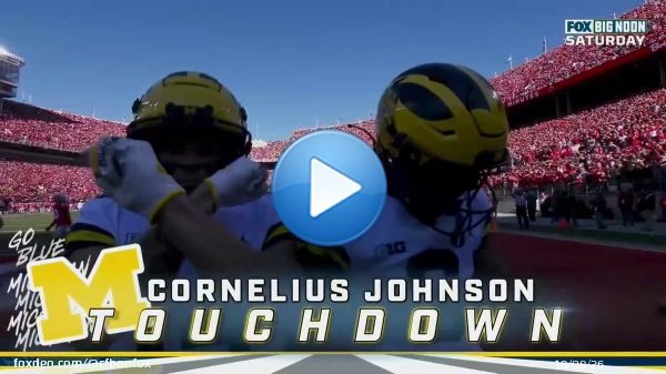TOUCHDOWN   @UMichFootball   @CorneliusNation x @jjmccarthy09
