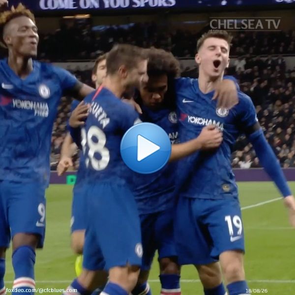 On This Day in 2019, Willian scored both goals as we beat Spurs 2-0. A Frank Lampard masterclass  #CFC
