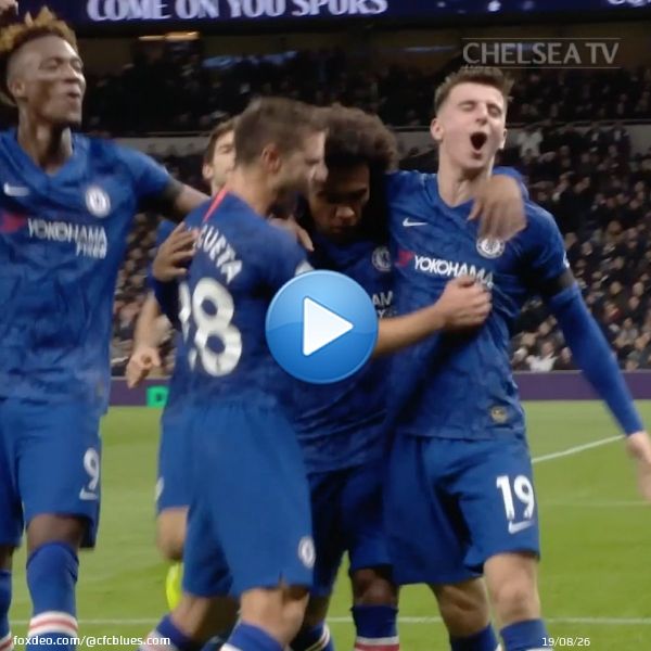 On This Day in 2019, Willian scored both goals as we beat Spurs 2-0. A Frank Lampard masterclass  #CFC