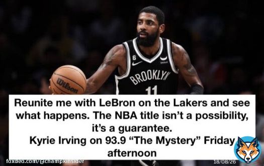 Breaking: Kyrie Irving requests trade and wants to reunite with LeBron James.