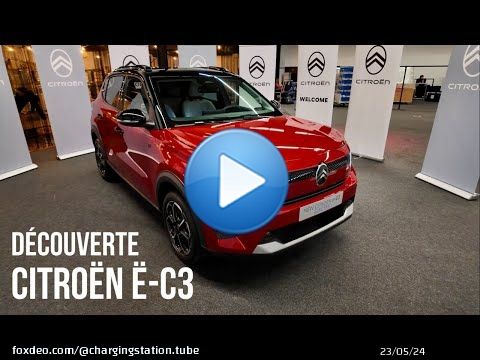 Découverte - Citroën ë-C3 : premières impressions 'en vrai'...