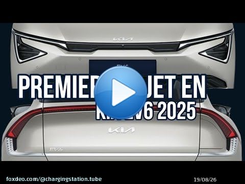 Premier Trajet - Mes 41 premiers kilom&egrave;tres au volant de la Kia EV6 2025, restyl&eacute;e et am&eacute;lior&eacute;e !