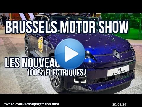 D&eacute;couverte : Salon de l'Auto de Bruxelles - Les nouveaut&eacute;s 100% &eacute;lectriques au Brussels Motor Show !