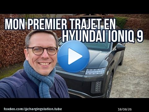 Mes 51 premiers kilomètres au volant du Hyundai Ioniq 9 ! #PremierTrajet