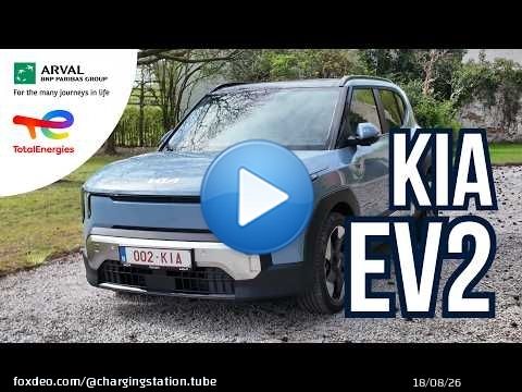 Une semaine au volant de la Kia EV2, le nouveau SUV urbain électrique de Kia !