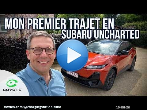 Mes 36 premiers kilomètres au volant du Subaru Uncharted !