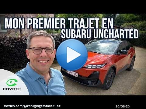 Mes 36 premiers kilomètres au volant du Subaru Uncharted !
