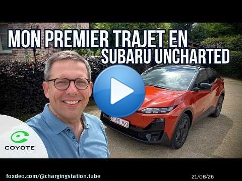 Mes 36 premiers kilomètres au volant du Subaru Uncharted !