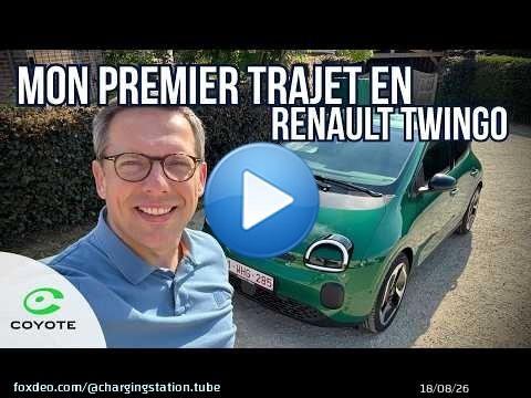 Mes 69 premiers kilomètres au volant de la nouvelle Renault Twingo E-Tech !