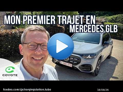 Mes 46 premiers kilomètres au volant du Mercedes GLB électrique !