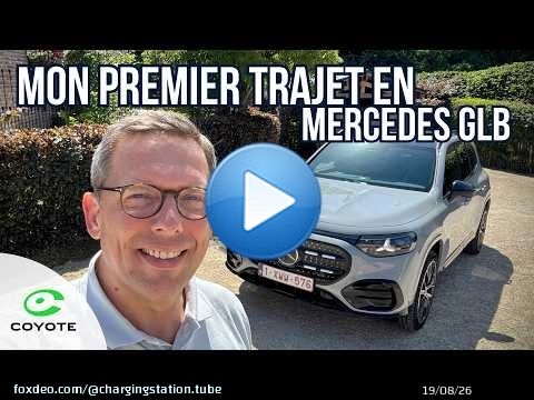 Mes 46 premiers kilomètres au volant du Mercedes GLB électrique !