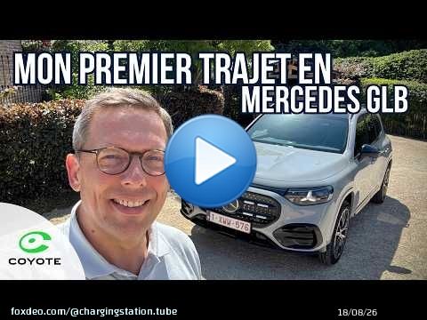 Mes 46 premiers kilomètres au volant du Mercedes GLB électrique !