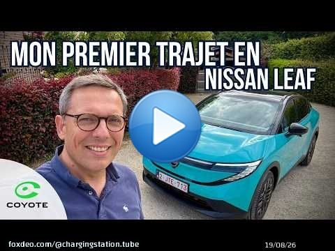 Mes 47 premiers kilomètres au volant de la surprenante Nissan Leaf !