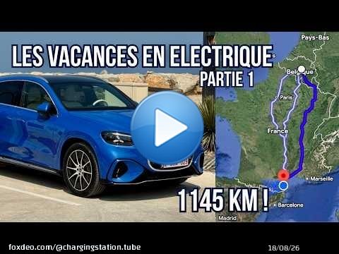Depuis la Belgique, direction le sud de la France en Mercedes GLC. Galères en vue ? (épisode 1)