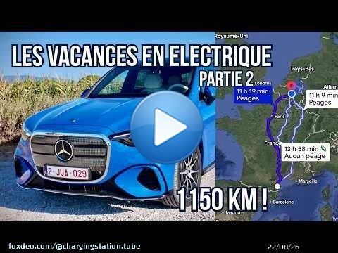 Depuis la Belgique, direction le sud de la France en Mercedes GLC. Galères en vue ? (épisode 2)