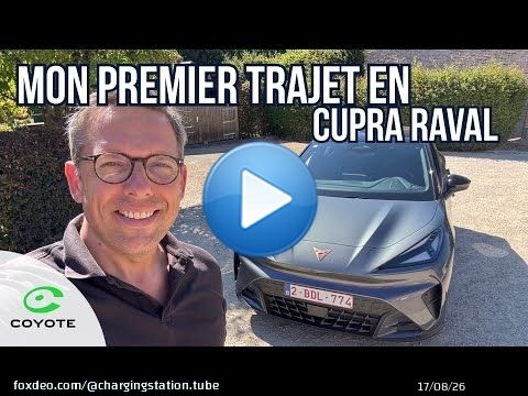 Mes 38 premiers kilomètres au volant de la Cupra Raval !