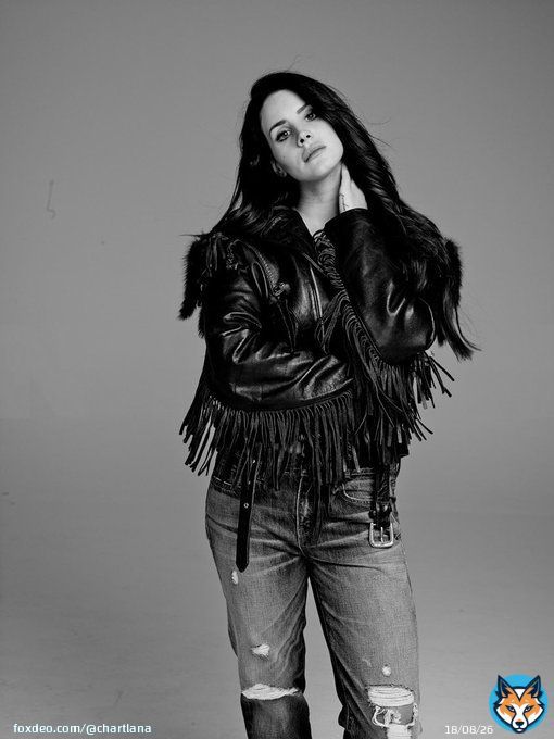 Lana Del Rey was the 3rd most streamed female artist on Global Spotify for a third consecutive day.