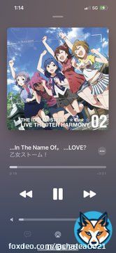 となるとこの「&hellip;In The Name Of。&hellip;LOVE？」も勧めたい。でもこれ一番はライブ映像で阿部里果さんが歌う姿を見てほしいやつだな。 #ミリオンライブ心の1曲