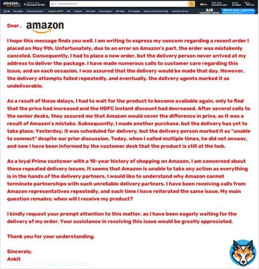 Pls help on the same as its mentally bothering and being a prime member i can expect gud experience by paying 1500? @amazonIN @ConsumerReports @consumercourtin @Walmart @AmazonHelp @JeffBezos @AmitAgarwal  @PMOIndia @timesofindia @ndtv @AmazonNews_IN@HTNoidaGzb @AnudeepAyyagari