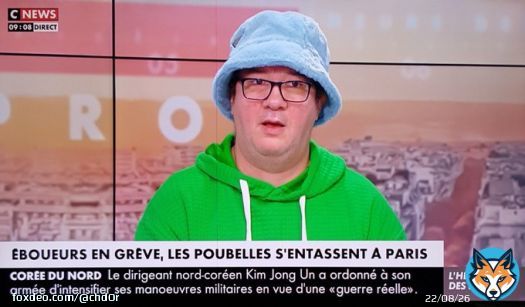 Au premier abord quand je l'ai vu avec son look cetelem d&eacute;cal&eacute; je l'ai mal jug&eacute; ! Ludovic c'est un personnage haut en couleurs et apparemment tr&egrave;s sympathique... J'ai failli me moquer ! Je regrette..  j'ai honte  #hdprosros