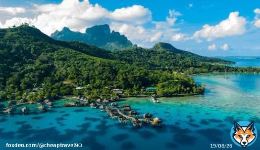 Immerse in the beauty of Tahiti  with AirBnB&rsquo;s  starting from &pound;26 per night!  #travel #traveling #letsgoeverywhere #tourism #adventure #travelpics #wanderlust #Tahiti #FrenchPolynesia