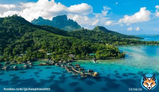 Immerse in the beauty of Tahiti  with AirBnB&rsquo;s  starting from &pound;26 per night!  #travel #traveling #letsgoeverywhere #tourism #adventure #travelpics #wanderlust #Tahiti #FrenchPolynesia