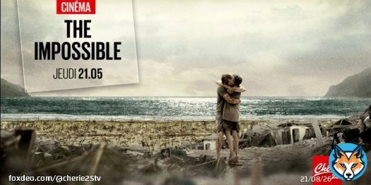 Comment un couple et leurs enfants en vacances en Tha&iuml;lande vont tenter de survivre et de se retrouver apr&egrave;s avoir &eacute;t&eacute; frapp&eacute;s par le tsunami du 26 d&eacute;cembre 2004&hellip;  #TheImpossible Jeudi &agrave; 21.05 sur#Ch&eacute;rie25  #Cin&eacute;ma