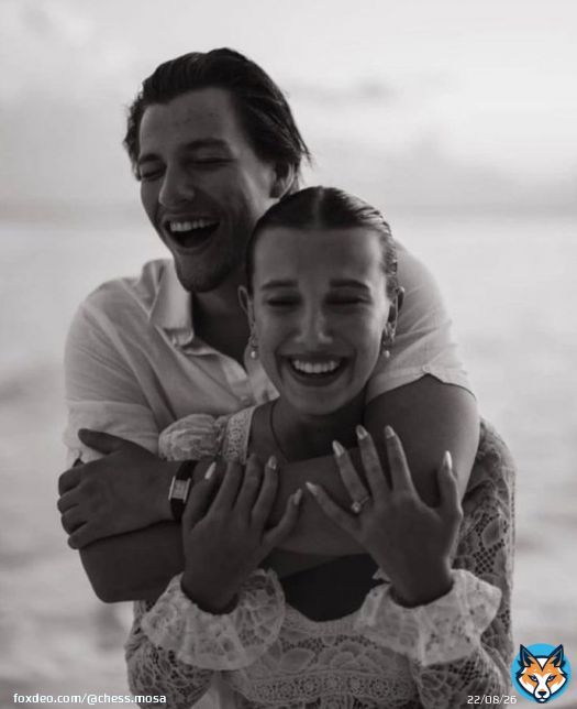 Millie Bobby Brown's engage at 19 and her IG caption maybe this is a sign to have a boyfriend #StrangerThings5 #StrangerThings
