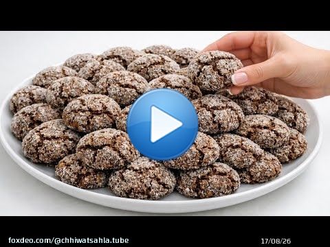 بدون بيض وبدون دقيق ابيض حضريهم فرمشة عين خفاف هشاش ولذاذ متشبعوش منهم